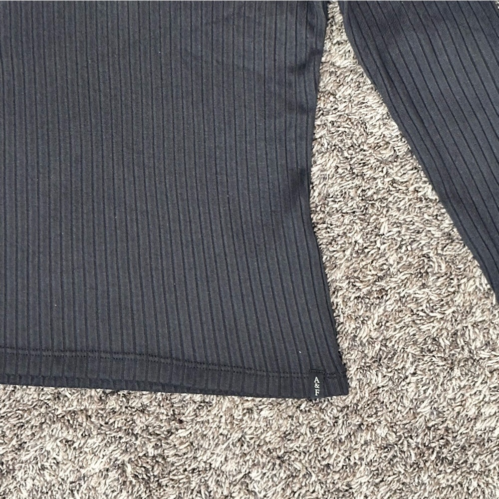 abercrombie kids grey turtle neck long sleeve size 13/14 - Picture 3 of 8